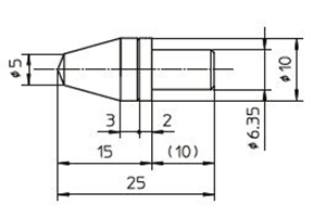 Immagine di Diamond Indenter Vickers HV 5