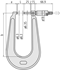Immagine di Micrometro per esterni con  gola profonda0/25 mm