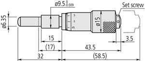 Immagine di 0-.5"" MICROMETRO TESTIN