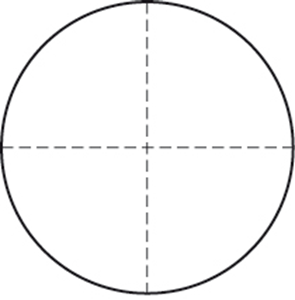 Immagine di Reticolo con croce per oculare