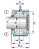 Immagine di Supporto ritto - SNS3152-B-D