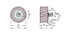 Immagine di Ruota dentata di lubrificazione - ARCALUB-X.PINION-MD4,0-Z17-B40-SL-W