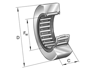 Immagine di Rulli di appoggio - RNA2208-2RSR