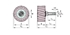 Immagine di Ruota dentata di lubrificazione - ARCALUB-X.PINION-MD1,5-Z24-B15-SR-G