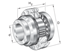 Immagine di Cuscinetto radiale a rullini ed assiali a rulli cilindrici - ZARF1762-L-TV