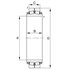 Immagine di Cuscinetto orientabile a rulli - 239SM600-MA