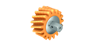 Immagine di Ruota dentata di lubrificazione - ARCALUB-X.PINION-MD8,0-Z17-B80-SL-W