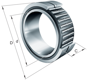 Immagine di Cuscinetto a rullini - NKI40/30-TW-XL