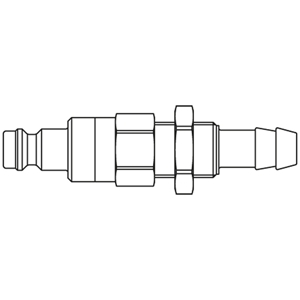 Immagine di Raccordo rapido con profilo diffuso in tutto il mondo, Serie 21 21SBTS05MPN