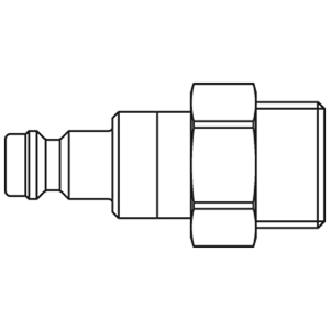 Immagine di Raccordo rapido con profilo diffuso in tutto il mondo, Serie 21 21SLAW17MPN