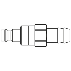 Immagine di Raccordo rapido di sicurezza con profilo diffuso in tutto il mondo e bloccaggio di sicurezza aggiuntivo, Serie 21 21SDTF08MPN