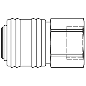 Immagine di Accoppiamento rapido di base con profilo europeo, serie 26 26KAIW10MPX