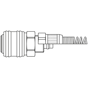 Immagine di Accoppiamento rapido di base con profilo europeo, serie 26 26KAKK06MPX