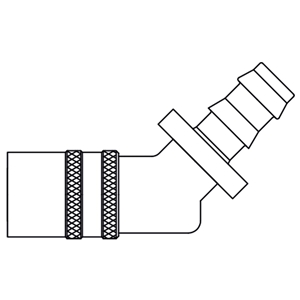 Immagine di Raccordo rapido con profilo internazionale, Serie 86/87/88 87KFPH10MVX