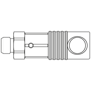 Immagine di Raccordo rapido con pulsante di sicurezza, serie KP 18KPAW13APX