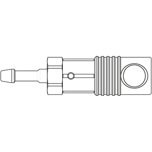 Immagine di Raccordo rapido con pulsante di sicurezza, serie KP 18KPTF06APX