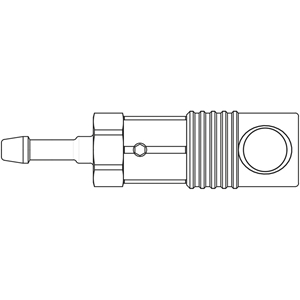 Immagine di Raccordo rapido con pulsante di sicurezza, serie KP 18KPTF09APX