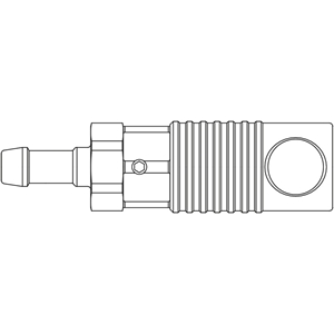 Immagine di Raccordo rapido con pulsante di sicurezza, serie KP 84KPTF10APX