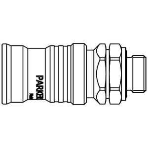 Immagine di Raccordo rapido per applicazioni di movimentazione di fluidi, Serie 7000 7009KBAO17REX