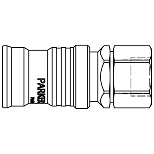 Immagine di Raccordo rapido per applicazioni di movimentazione di fluidi, Serie 7000 7009KBIW17MED