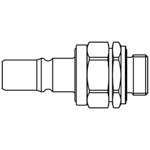 Immagine di Raccordo rapido per applicazioni di movimentazione di fluidi, Serie 7000 7009SBAO17MED