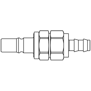 Immagine di Raccordo rapido per applicazioni di movimentazione di fluidi, Serie 7000 7009SBTP10MED