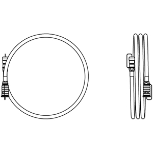 Immagine di Raccordo rapido con funzione coassiale per collegare due linee indipendenti, Serie 703 703SET5R