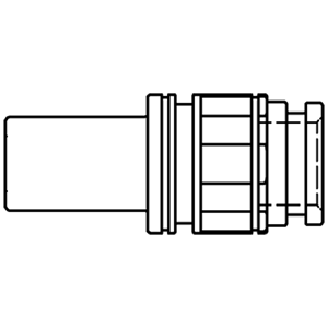 Immagine di Raccordo rapido dry break con profilo Parker per gruppi blocco/piastra, Serie 200KLEK 219SLIW26EVXEK