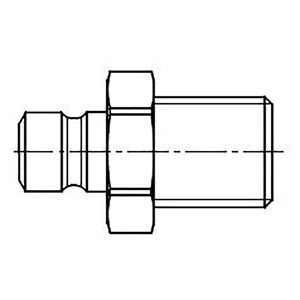 Immagine di Raccordo rapido con profilo internazionale, Serie 86/87/88 86SBAW13MVX