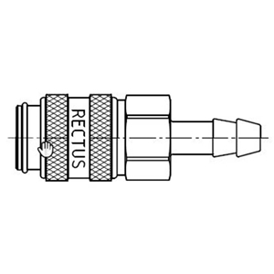 Immagine di Raccordo rapido codificato, Serie 21 21KFTF06MPN6