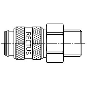 Immagine di Raccordo rapido con profilo diffuso in tutto il mondo, Serie 21 21KFAW13MPX