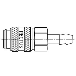 Immagine di Raccordo rapido con profilo diffuso in tutto il mondo, Serie 21 21KRTF10MPX