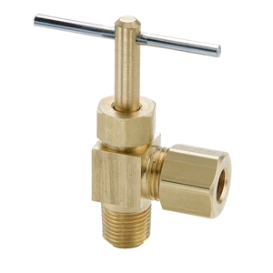 Immagine di Brass Needle Valve, Low Pressure  - NV Series NV104C-4-2