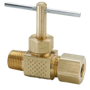 Immagine di Brass Needle Valve, Low Pressure  - NV Series NV106C-4-2