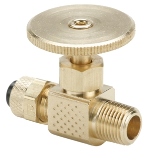 Immagine di Brass Needle Valve, Low Pressure  - NV Series NV311P-6-4