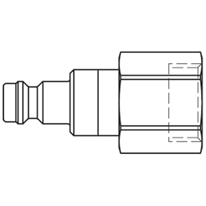 Immagine di Raccordo rapido con profilo diffuso in tutto il mondo, Serie 21 21SLIW10MPX