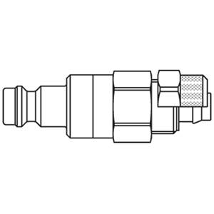 Immagine di Raccordo rapido con profilo diffuso in tutto il mondo, Serie 21 21SLKO06MPX