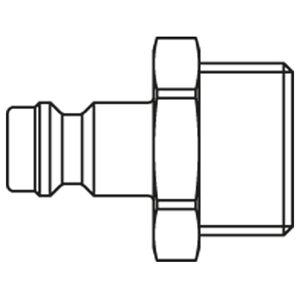 Immagine di Raccordo rapido con profilo diffuso in tutto il mondo, Serie 21 21SFAW10RXX