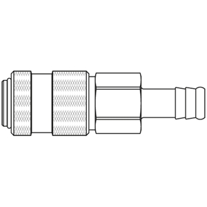 Immagine di Raccordo rapido di alta qualità con profilo tedesco, Serie 52 52KBTF09SPN