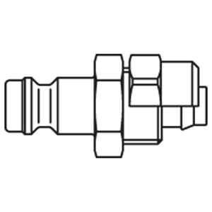 Immagine di Raccordo rapido termoplastico con profilo più diffuso al mondo, Serie 21 21SFKO06FVXB