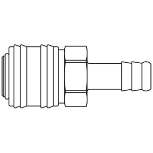 Immagine di Accoppiamento rapido di base con profilo europeo, serie 26 26KATF06MPX