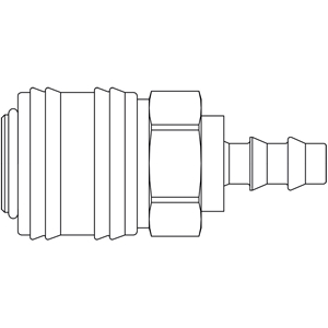 Immagine di Accoppiamento rapido di base con profilo europeo, serie 26 26KATP06MPX