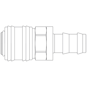 Immagine di Accoppiamento rapido di base con profilo europeo, serie 26 26KBTP13MPX