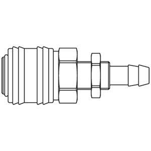 Immagine di Accoppiamento rapido di base con profilo europeo, serie 26 26KBTS06MPX