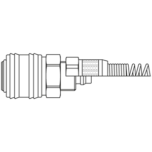 Immagine di Accoppiamento rapido di base con profilo europeo, serie 26 26KBKK08MPX