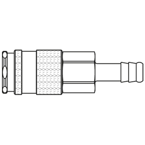 Immagine di Raccordo rapido per aria respirabile, Serie 95 95KSTF10BPN