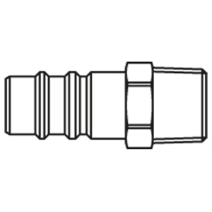 Immagine di Safety Quick Coupling with Parker Profile and Additional Safety Locking, Series 28 28SSAK17SXN