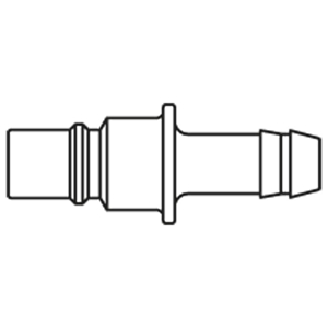 Immagine di Raccordo rapido in materiale termoplastico con profilo Parker, Serie 48 48SFTF06DXX