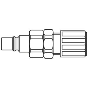 Immagine di Raccordo rapido in materiale termoplastico con profilo Parker, Serie 48 48SFKP08FVX