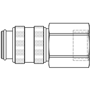 Immagine di Raccordo rapido di alta qualità, Serie 50 50KAIW10MPXS